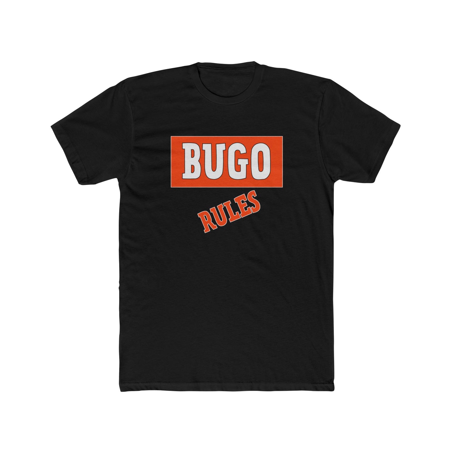 Bugo Rules Unisex Cotton Crew Tee, Funny T-Shirt, Casual Wear, Gift for Friends, Humor Tee, Birthday Gift, Unique Graphic Shirt